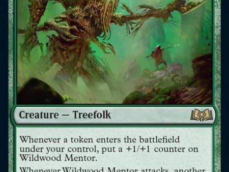 Wildwood Mentor [Wilds of Eldraine] Sale