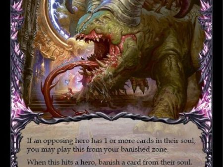 Hungering Demigon (Blue) [LGS167] (Promo)  Rainbow Foil For Sale