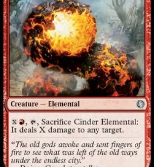 Cinder Elemental [The List] For Discount