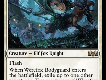 Werefox Bodyguard [Wilds of Eldraine] on Sale