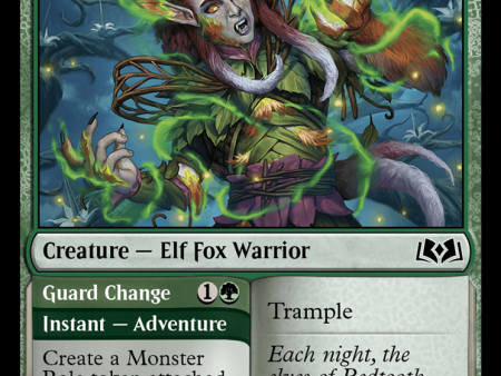 Ferocious Werefox    Guard Change [Wilds of Eldraine] Cheap