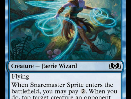 Snaremaster Sprite [Wilds of Eldraine] Hot on Sale