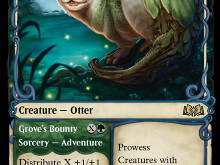 Elusive Otter    Grove s Bounty (Showcase) [Wilds of Eldraine] Sale