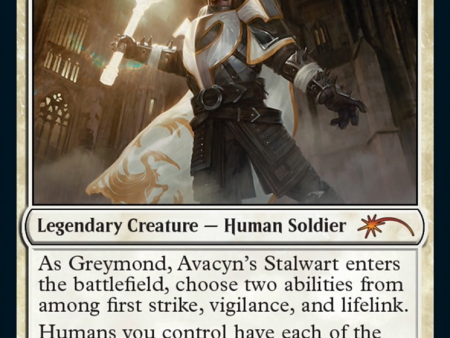 Greymond, Avacyn s Stalwart [Secret Lair: Universes Within] Online