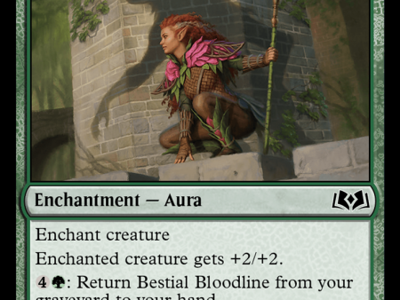 Bestial Bloodline [Wilds of Eldraine] Cheap