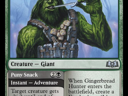 Gingerbread Hunter    Puny Snack [Wilds of Eldraine] Supply