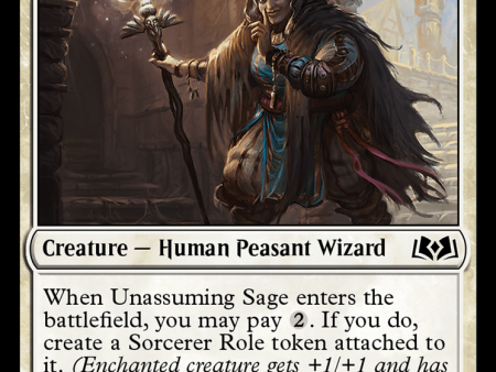 Unassuming Sage [Wilds of Eldraine] For Cheap