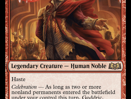 Goddric, Cloaked Reveler [Wilds of Eldraine] Cheap