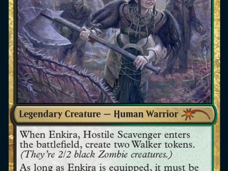 Enkira, Hostile Scavenger [Secret Lair: Universes Within] Discount