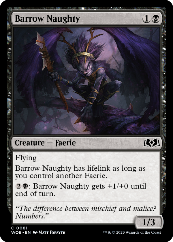 Barrow Naughty [Wilds of Eldraine] Sale