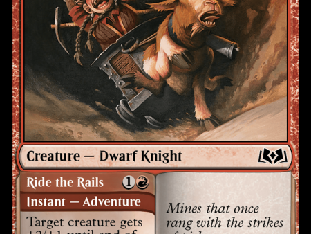 Minecart Daredevil    Ride the Rails [Wilds of Eldraine] Online Hot Sale