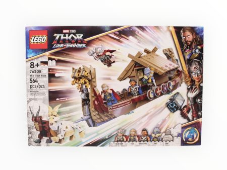 Retired Set 76208 Thor: Love and Thunder The Goat Boat For Cheap