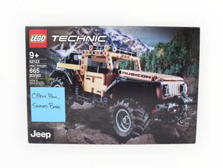 Certified Used Set 42122 Technic Jeep Wrangler (open box, sealed bags) Fashion