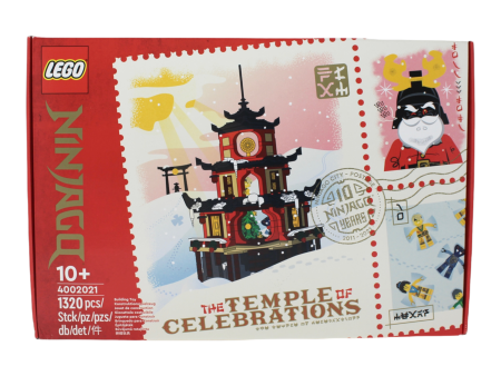 Retired Set 4002021 LEGO Employee Exclusive: The Temple of Celebrations (2021) Discount