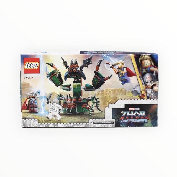 Retired Set 76207 Thor: Love and Thunder Attack on New Asgard Fashion