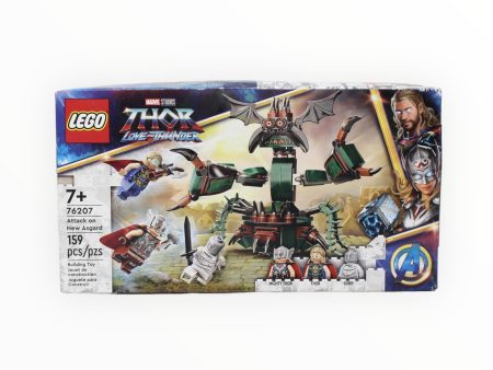 Retired Set 76207 Thor: Love and Thunder Attack on New Asgard Fashion