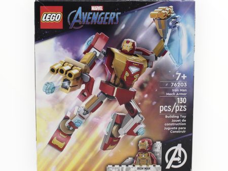 Retired Set 76203 Marvel Iron Man Mech Armor (2022) Fashion