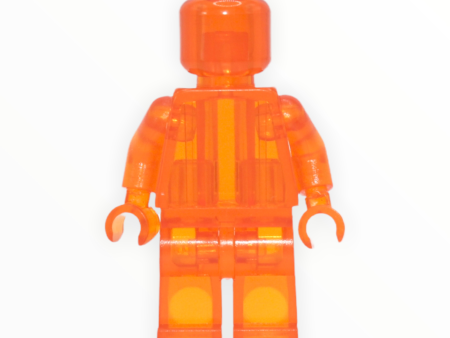 Transparent Orange Minifigure For Sale