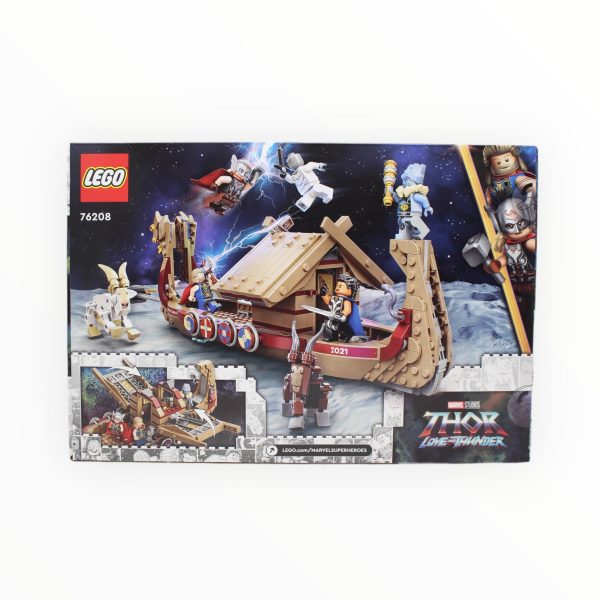 Retired Set 76208 Thor: Love and Thunder The Goat Boat For Cheap