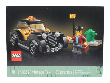 Retired Set 40532 LEGO Vintage Taxi Supply