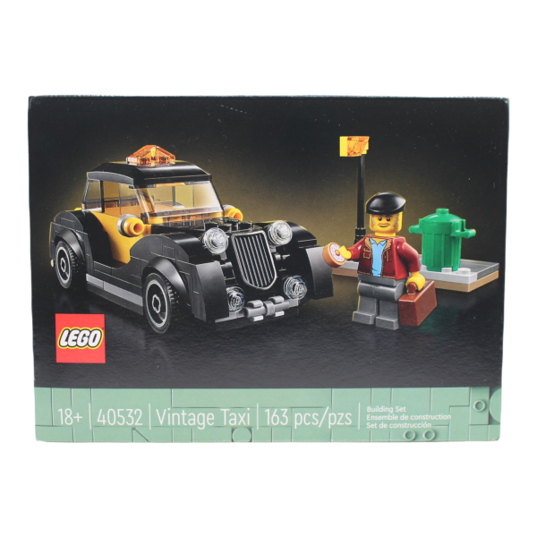 Retired Set 40532 LEGO Vintage Taxi Supply