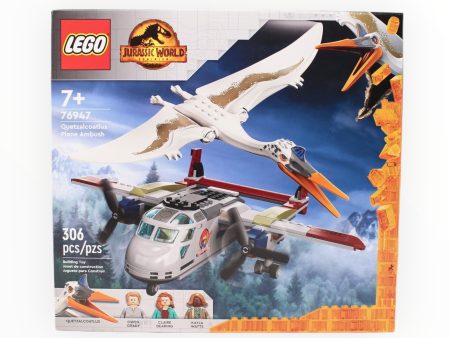 Retired Set 76947 Jurassic World Quetzalcoatlus Plane Ambush Cheap